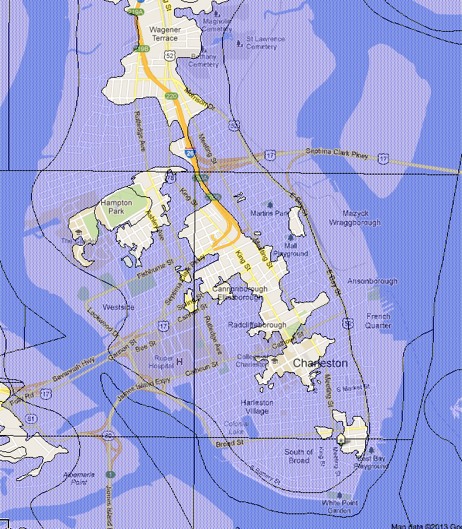 Charleston flood zones